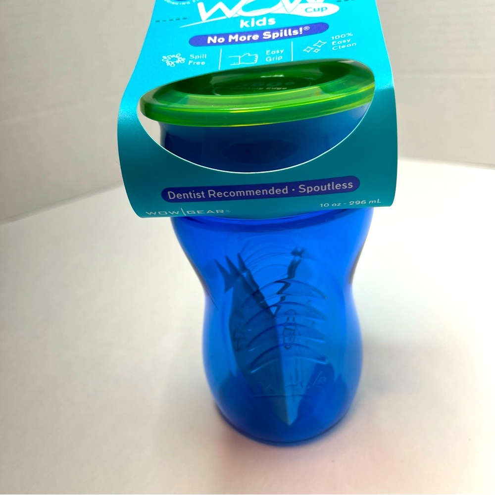 WOW Toddler Baby 360 Transition 10oz. Blue Sippy Cup New!